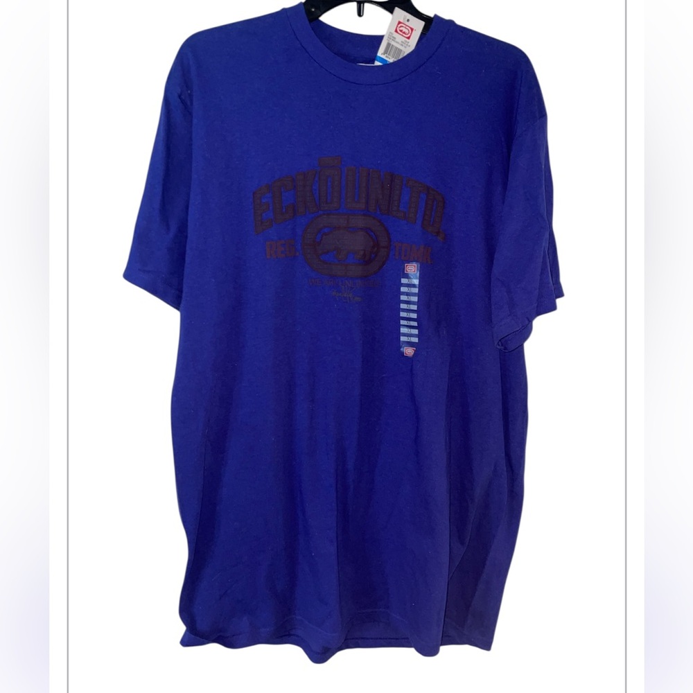 Ecko Unlimited  Royal Blue Short Sleeve Tee Casual Style
